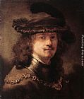Portrait of Rembrandt by Govert Teunisz Flinck